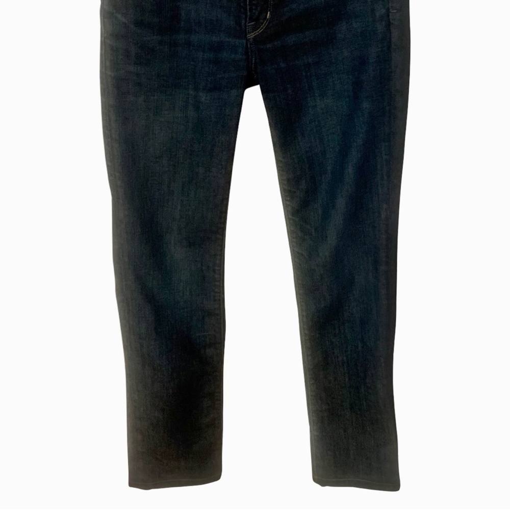 CITIZENS OF HUMANITY Ava Low Rise Straight Dark Denim Jeans With Stretch Size 28 - Picture 7 of 15